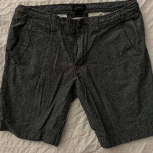 CPO Procisions, dark gray/blue (slight confetti finish), size 29. Fitted leg.